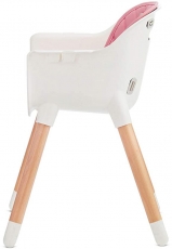 Дитячий стільчик для годування Kinderkraft Sienna Pink